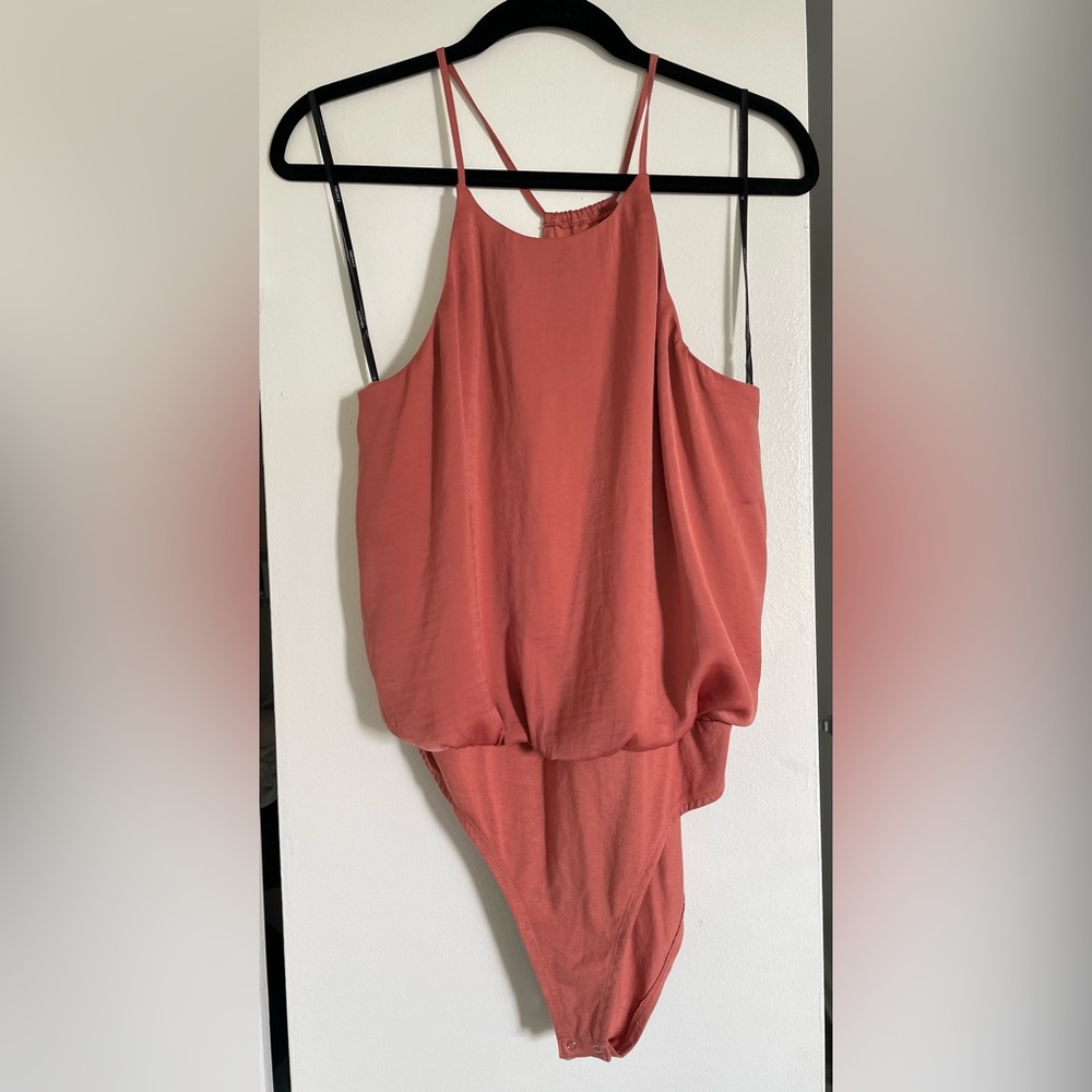 Forever 21 satin bodysuit